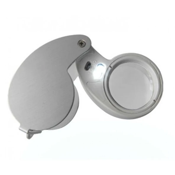 Mini 40X25Mm Takı Büyüteç Cep Büyüteç Teftiş Elmas Pullar Madeni Kontrol Lup Mg21011 ürün görseli 1