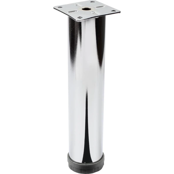 Metal Krom Ayak 42 mm Çap 10 cm Yükseklik ürün görseli 1