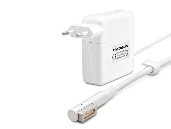 18.5V 4.6A 85W Laptop Adaptörü - L Tip - Macbook Uyumlu - Beyaz HD797 ürün görseli 1