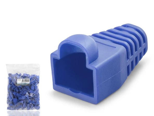 Rj45 Konnektör Papuç 100’Lü Paket - Mavi ND2431 ürün görseli 1
