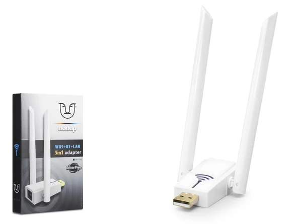 Usb Wifi Bluetooth Ethernet Adaptör 150 Mbps W119 ürün görseli 1
