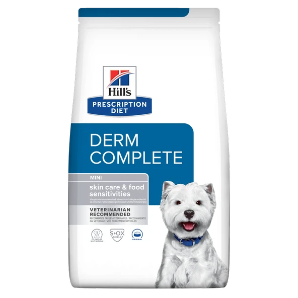 Hill's Prescription Diet Derm Complete Mini Irk Köpek Maması 6 Kg ürün görseli 1