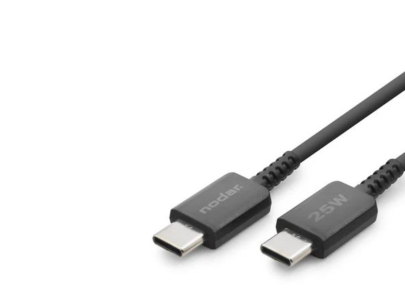 Type-C Şarj Ve Data Kablosu 25W 1 M - Siyah ND1101 ürün görseli 1
