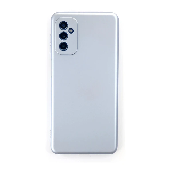 Samsung Galaxy M52 5g Kılıf Nano İçi Kadife Silikon - Sky Blue ürün görseli 1