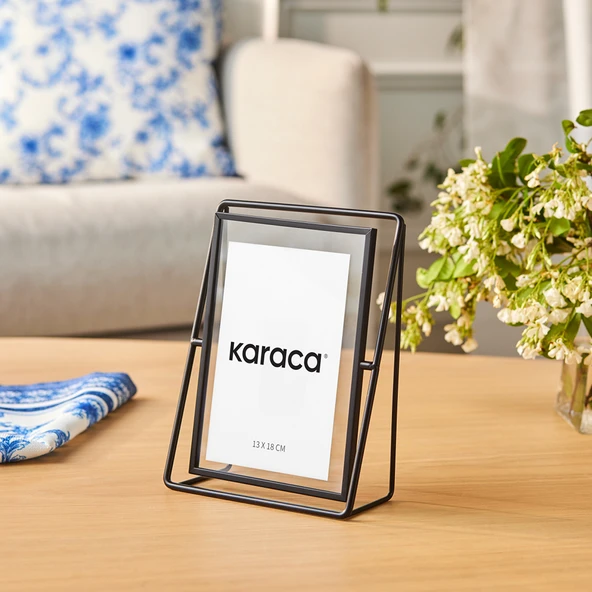 Karaca Home Swing Fotoğraf Çerçevesi Siyah 13x18 cm ürün görseli 1