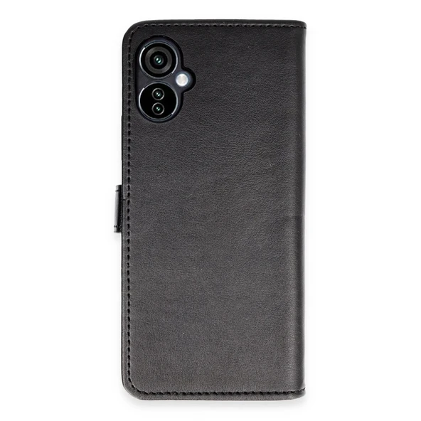 Tecno Camon 19 Neo Kılıf Trend S Plus Kapaklı Kılıf - Siyah ürün görseli 1