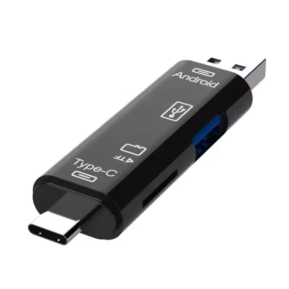ZR824 Type-C 3 İn 1 Otg Smart Card Reader - Resim 2