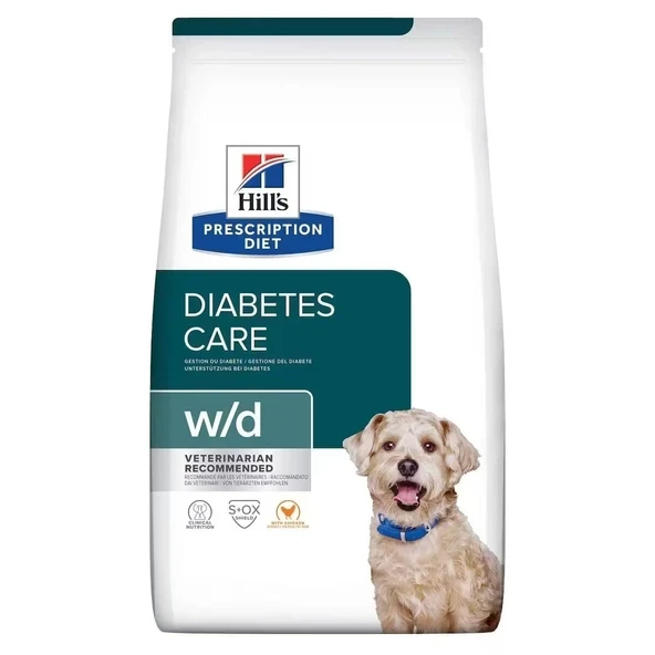 Hill's Prescription Diet w/d Diabetes Care Köpek Maması 10 Kg ürün görseli 1