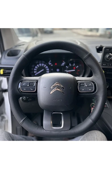 Citroen Berlingo 2022 Araca Özel Direksiyon Kılıfı (plastik Direksiyona Uyumludur) ürün görseli 1