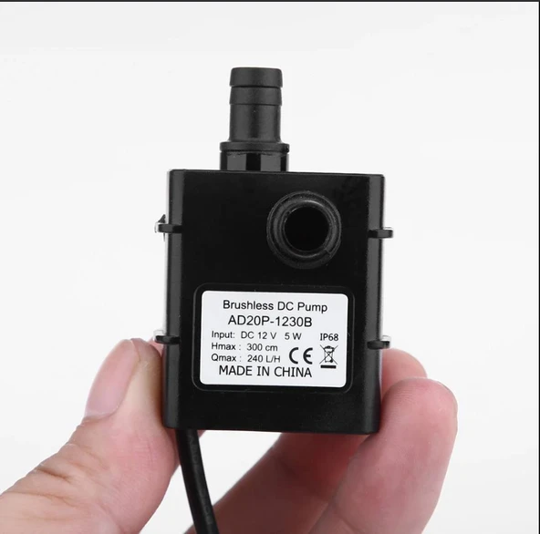 12 VOLT SU POMPASI DALGIÇ TİP SAATTE 240 LİTRE POMPALAMA - Resim 3