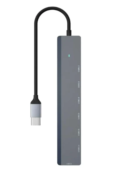 Ads-313 Type-C 7 Port Usb Hub ZR872 ürün görseli 1
