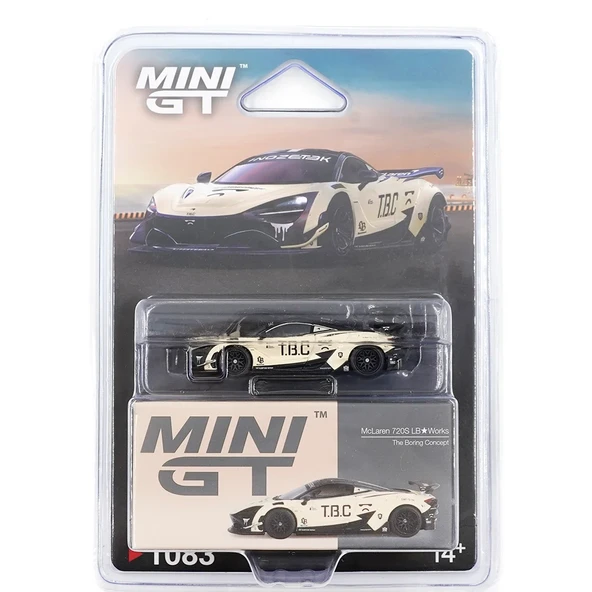 Mini GT 1/64 McLaren 720S LB-Works The Boring Concept - Blister Paket MGT01083-BL ürün görseli 1