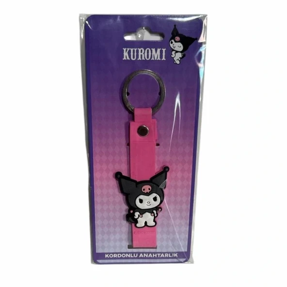 KUROMI SILIKON KORDONLU ANAHTARLIK 3083001 ürün görseli 1