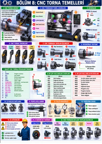 CNC Operatörlüğü Ders Kitabı - Resim 4