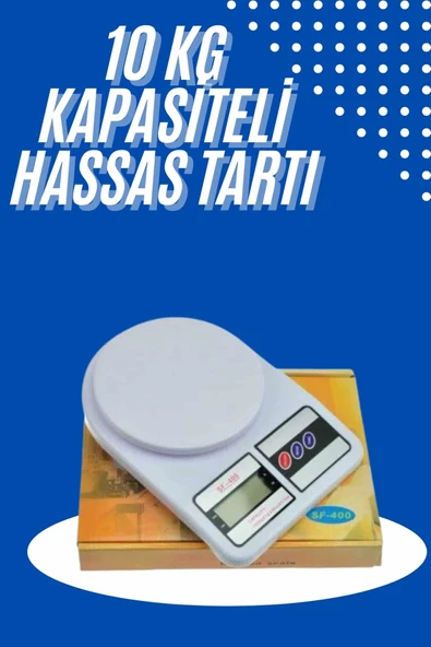 Yeni Nesil Taşınabilir Dijital Hassas Mutfak Tartısı Mutfak Terazisi Hassas Ölçüm 10 Kg ürün görseli 1