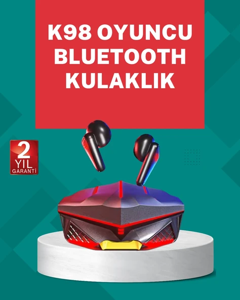 Led Işıklı Kablosuz Gaming Kulaklık Ergonomik Tasarım ürün görseli 1
