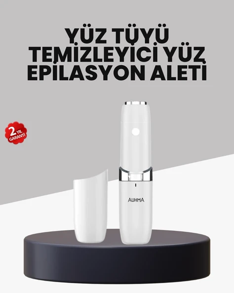 LED Işıklı Yüz Epilasyon Aleti Hassas ve Ağrısız Tüy Alma ürün görseli 1