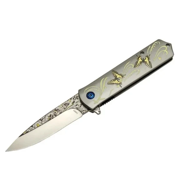 Chongming Cm83 Çakı Butterfly 20 Cm Manuel, Kemerlikli ürün görseli 1