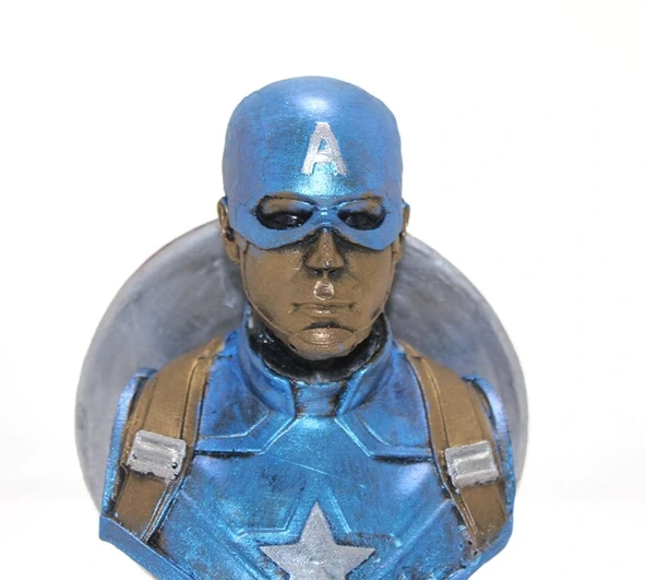 Captan America Büst 127 - Resim 4