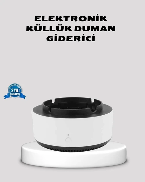Hava Temizleyici Küllük – Sigara Dumanı Filtreli, Sessiz Çalışan, Şık Tasarım ürün görseli 1