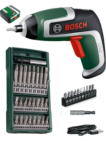 Bosch IXO 7 Vidalama Makinesi + 25 Parça Vidalama Ucu Seti ürün görseli 1