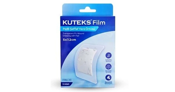KUTEKS FİLM PEDLİ 5cm x 7.2cm - 5li ürün görseli 1