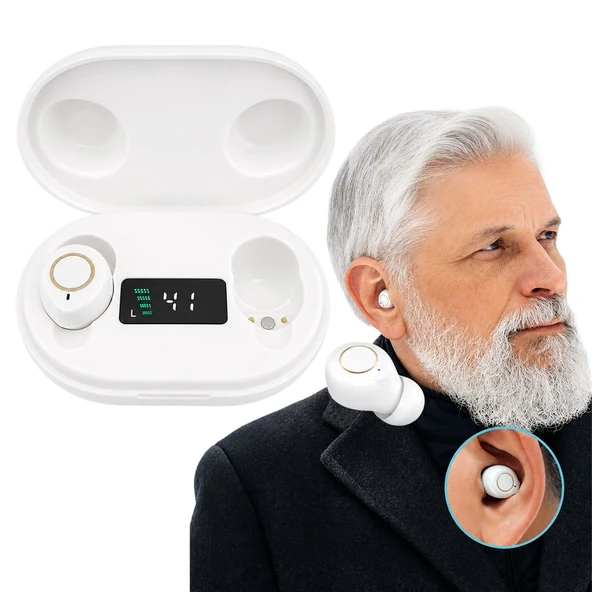 Sunup SN-37860 Dijital Şarj Edilebilir Akıllı Kulak İçi İşitme Cihazı ürün görseli 1