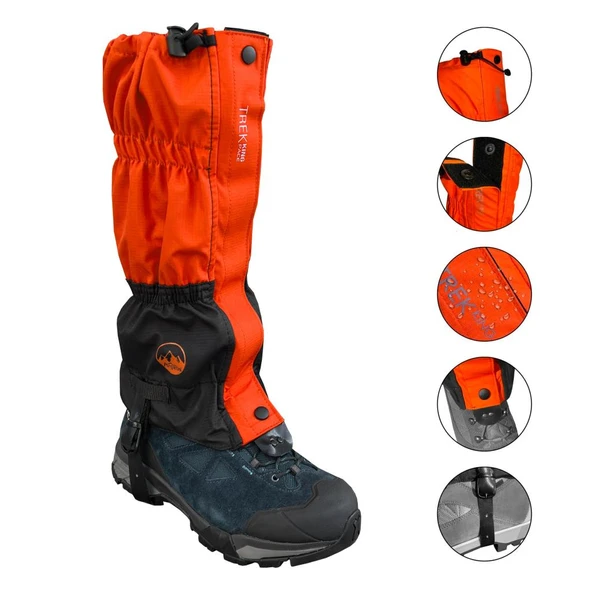 Argeus Trekking Pace Outdoor Tozluk Turuncu-Siyah ürün görseli 1