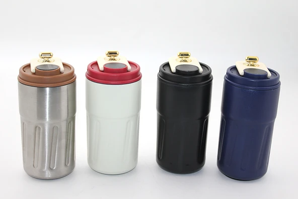 Charm Detaylı Ve Derece Göstergeli Vakumlu Mug Termos Bardak 480 ml ürün görseli 1