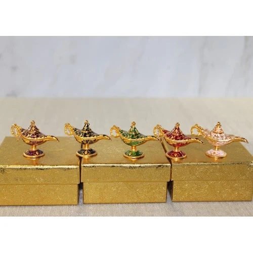 Mineli Metal Alaaddin Lambası Model 8 ürün görseli 1