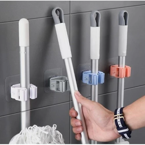 Yapışkanlı Mop Tutucu Seti 4 Adet ürün görseli 1