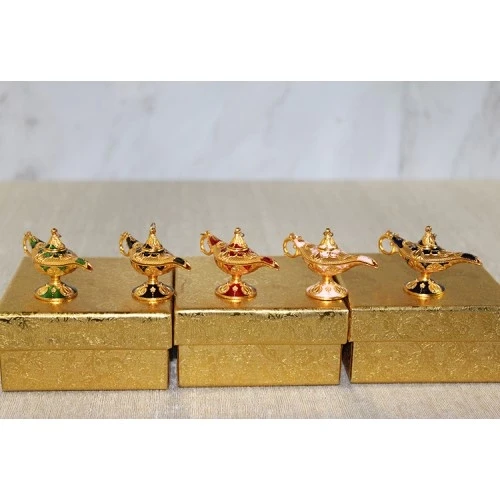 Mineli Metal Alaaddin Lambası Model 6 ürün görseli 1