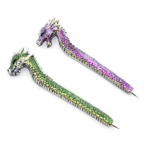Dragonlu Polyester Tükenmez Kalem ürün görseli 1