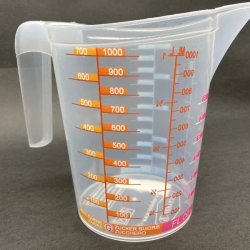 Özel Ölçü Kabı 1 Litre ürün görseli 1