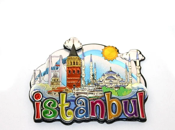 İstanbul Temalı Silikon Magnet Alk2238 ürün görseli 1