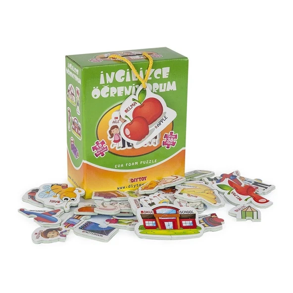 T00052148 Dıytoy, İngilizce Öğreniyorum Eğitici Set ürün görseli 1
