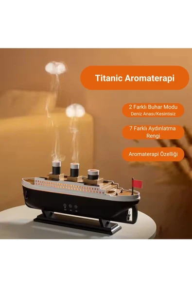 Titanic Aromaterapi Hava Nemlendirici - Resim 5