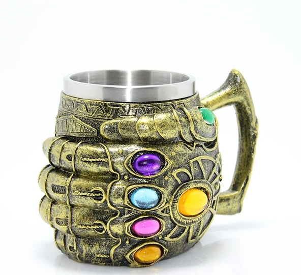 Paslanmaz Çelik Thanos Eli Kupa Bardak  Alk1013 ürün görseli 1