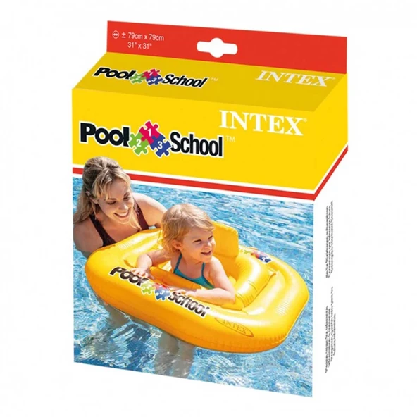 Intex Oturaklı Kare Bebe Flotoru 79 cm 56587 ürün görseli 1
