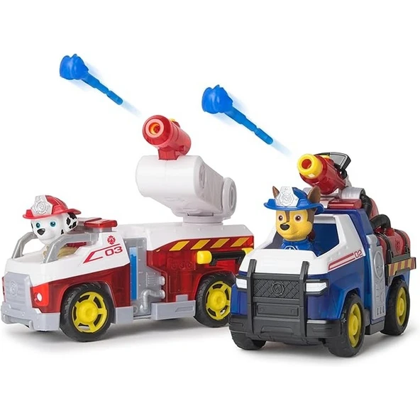 Paw Patrol, İtfaiye Kurtarma Araçları 2'li Paket ürün görseli 1