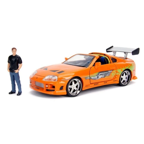 Hızlı ve Öfkeli 1995 Toyota Supra Model Aracı ve Figürü ürün görseli 1