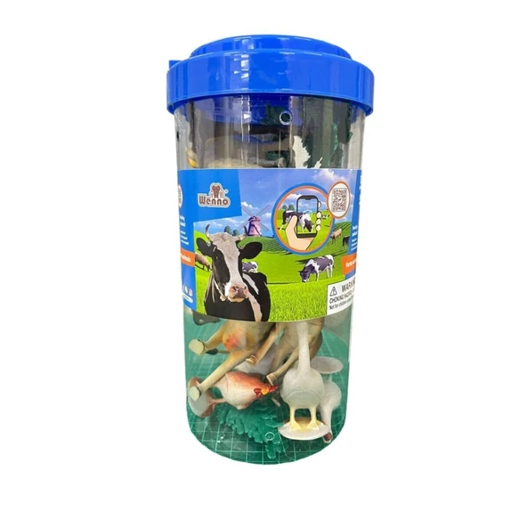 SH-6433 13PCS ÇİFTLİK HAYVANLARI 2LİTRE ürün görseli 1