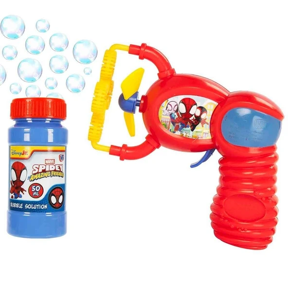Spidey And His Amazing Friends Bubble Flurry Köpük Tabancası ürün görseli 1