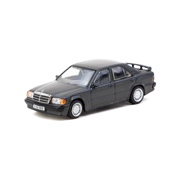 Tarmac Works 1/64 Mercedes-Benz 190 E 2.3-16 Blue-Black metallic ürün görseli 1