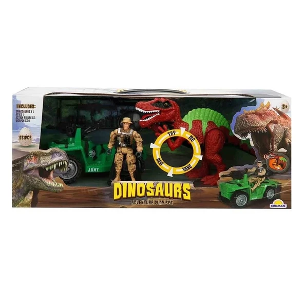 Dinosaurs Dinozor Yakalayıcı Oyun Seti 13 Parça ürün görseli 1