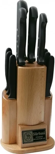 Sürbısa 61504 - Sürmene Mutfak Bıçağı Seti - 10 Lu Set ürün görseli 1