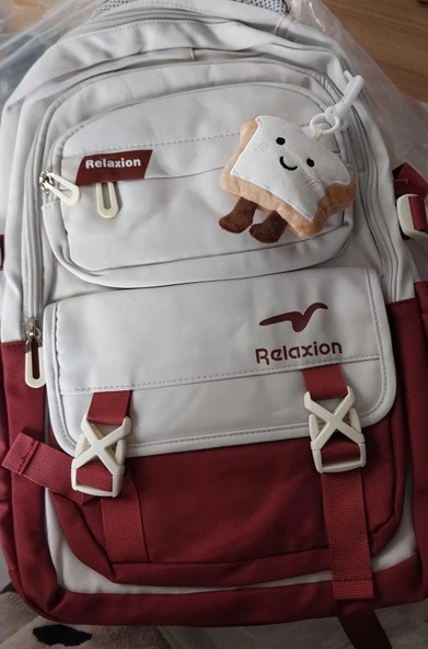 Relaxıon Premium Bordo Sırt Çantası 2463 Öz Kara ürün görseli 1