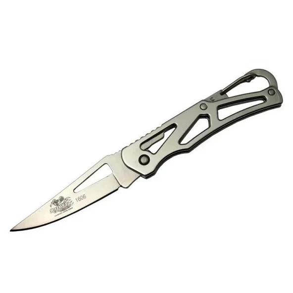 1606 Metal Mini Çakı 14 Cm Manuel, Kemerlikli ürün görseli 1