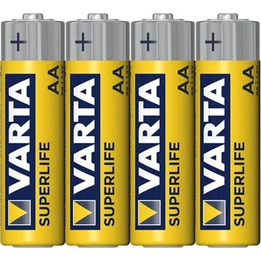 Varta  Aa Çinko Karbon Super Life  (4'lü Paket) ürün görseli 1
