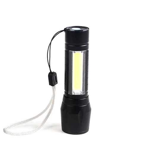 Cep Feneri Mini Çok Güçlü Şarjli El Feneri Led Fener ( Xpe + Cob Led ) ürün görseli 1